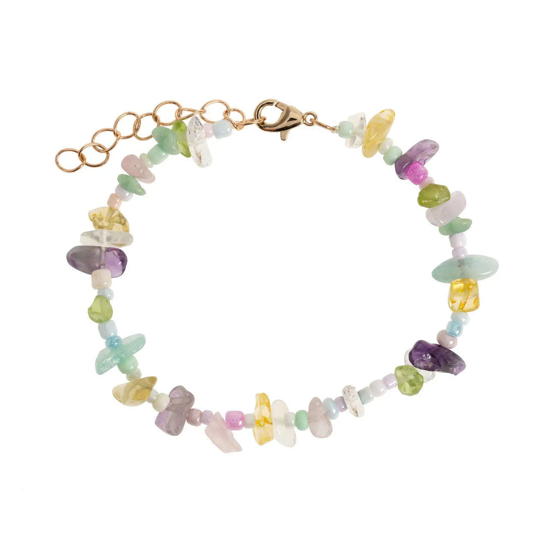 Larissa - Semi Precious Colorful Stones Bracelet