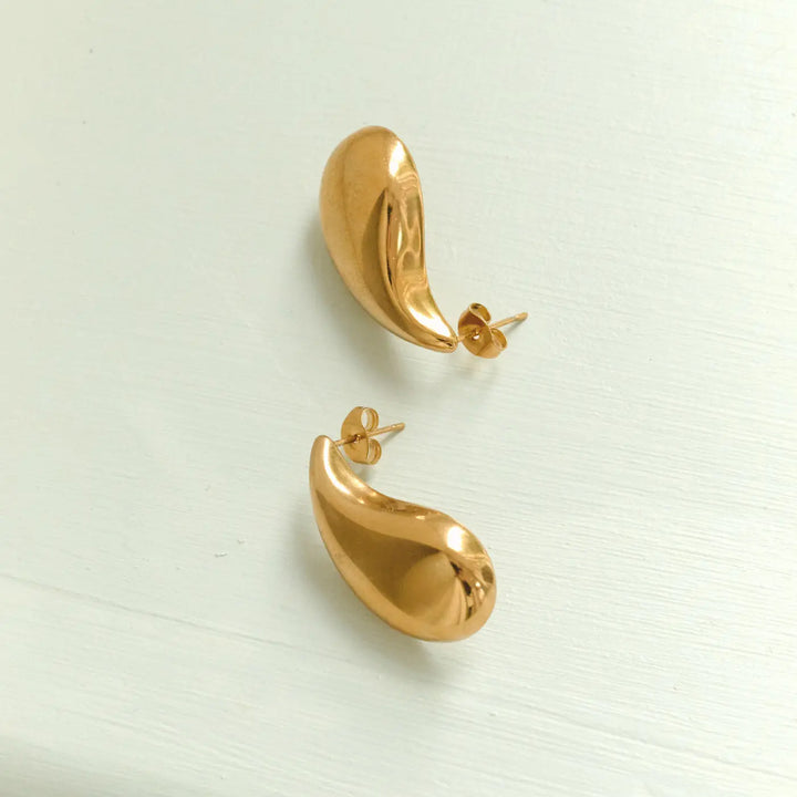 Delphine - Large Drop Earring Stainless Steel