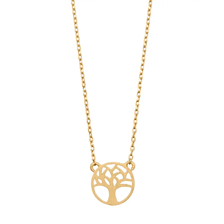 Joshua Tree Necklace Gold