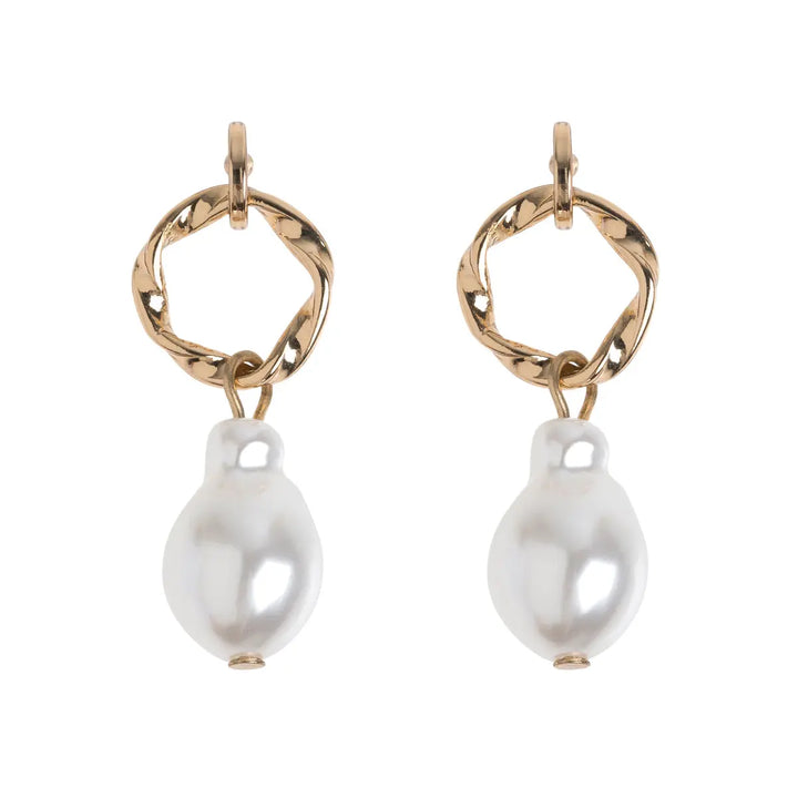 Chunky Pearl Earrings